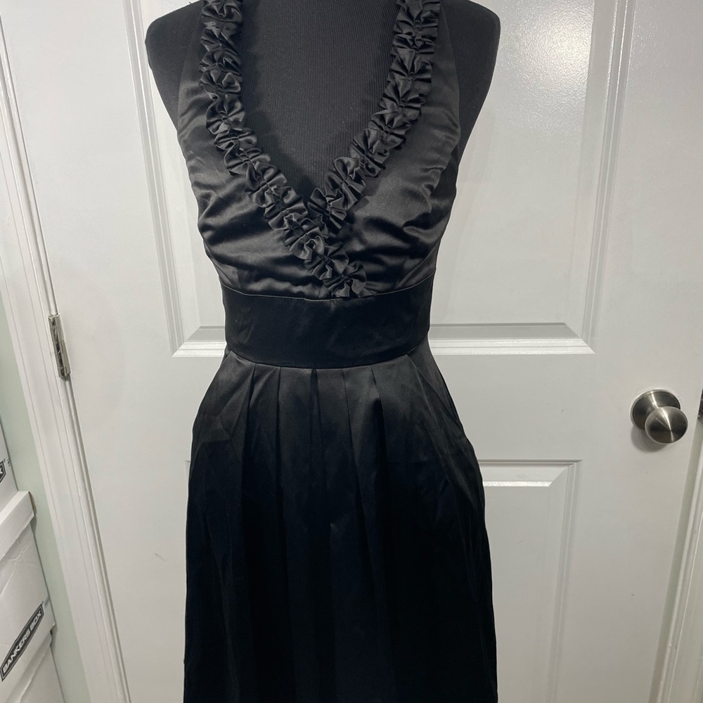 Jump Girl Elegant Black Evening Dress size  3/4 CB-112